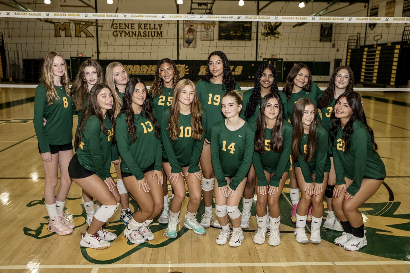 Morris Knolls JV volleyball team